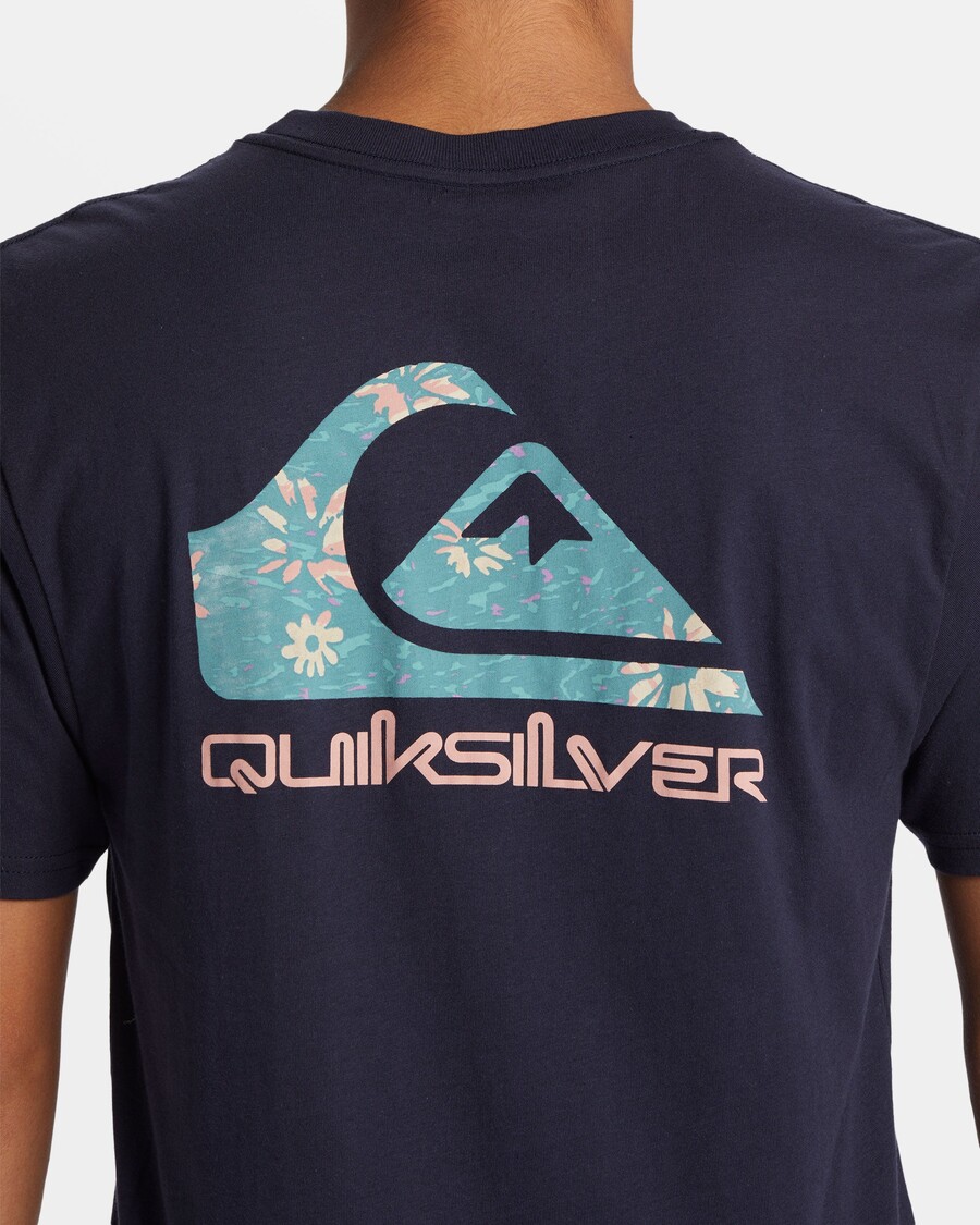 Quik Silver Funky Filler T-Shirt - Navy Blazer