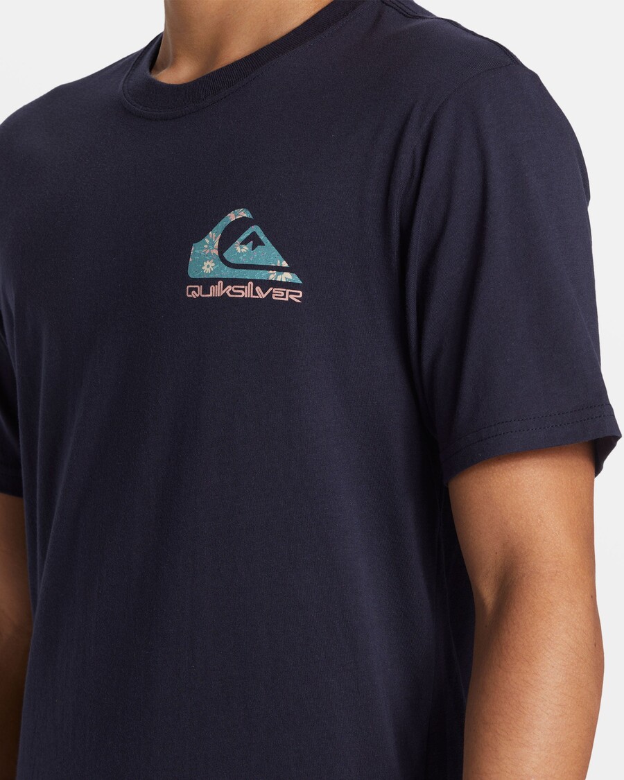 Quik Silver Funky Filler T-Shirt - Navy Blazer