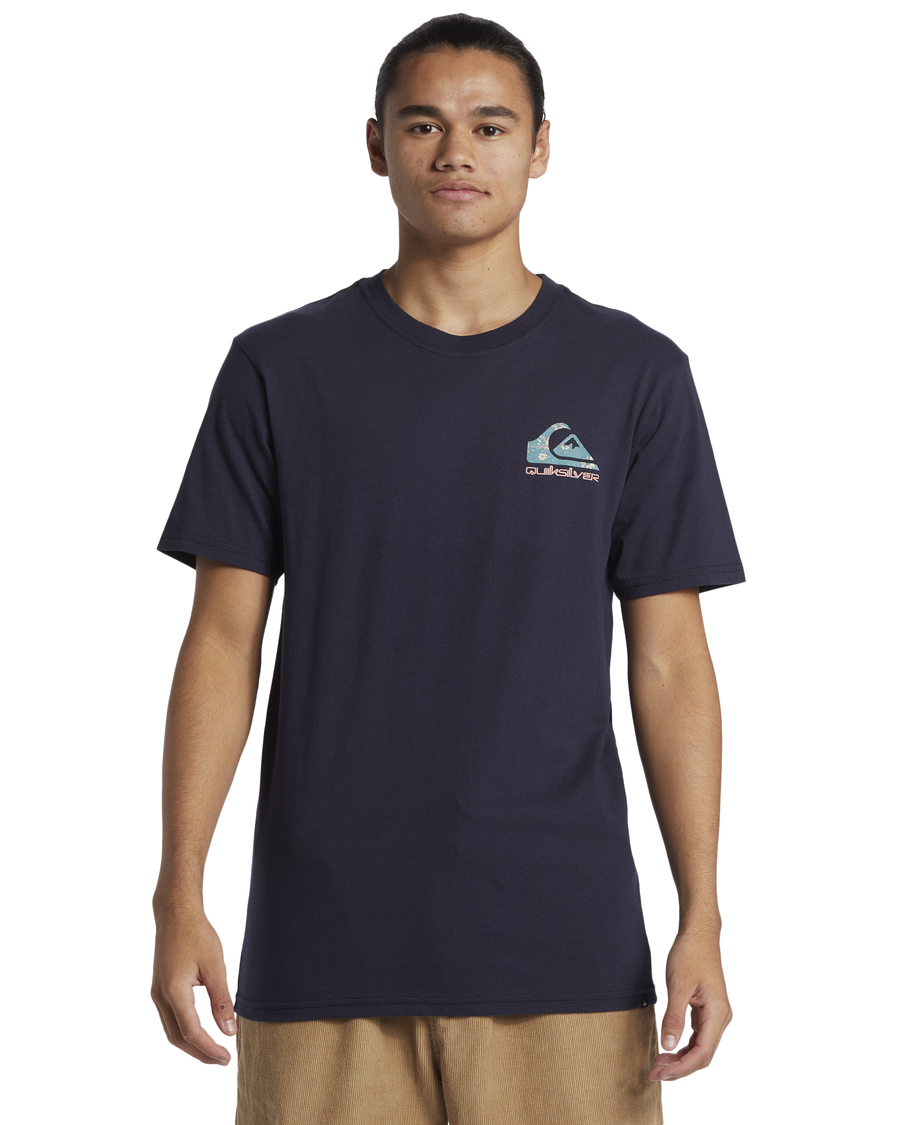 Quik Silver Funky Filler T-Shirt - Navy Blazer