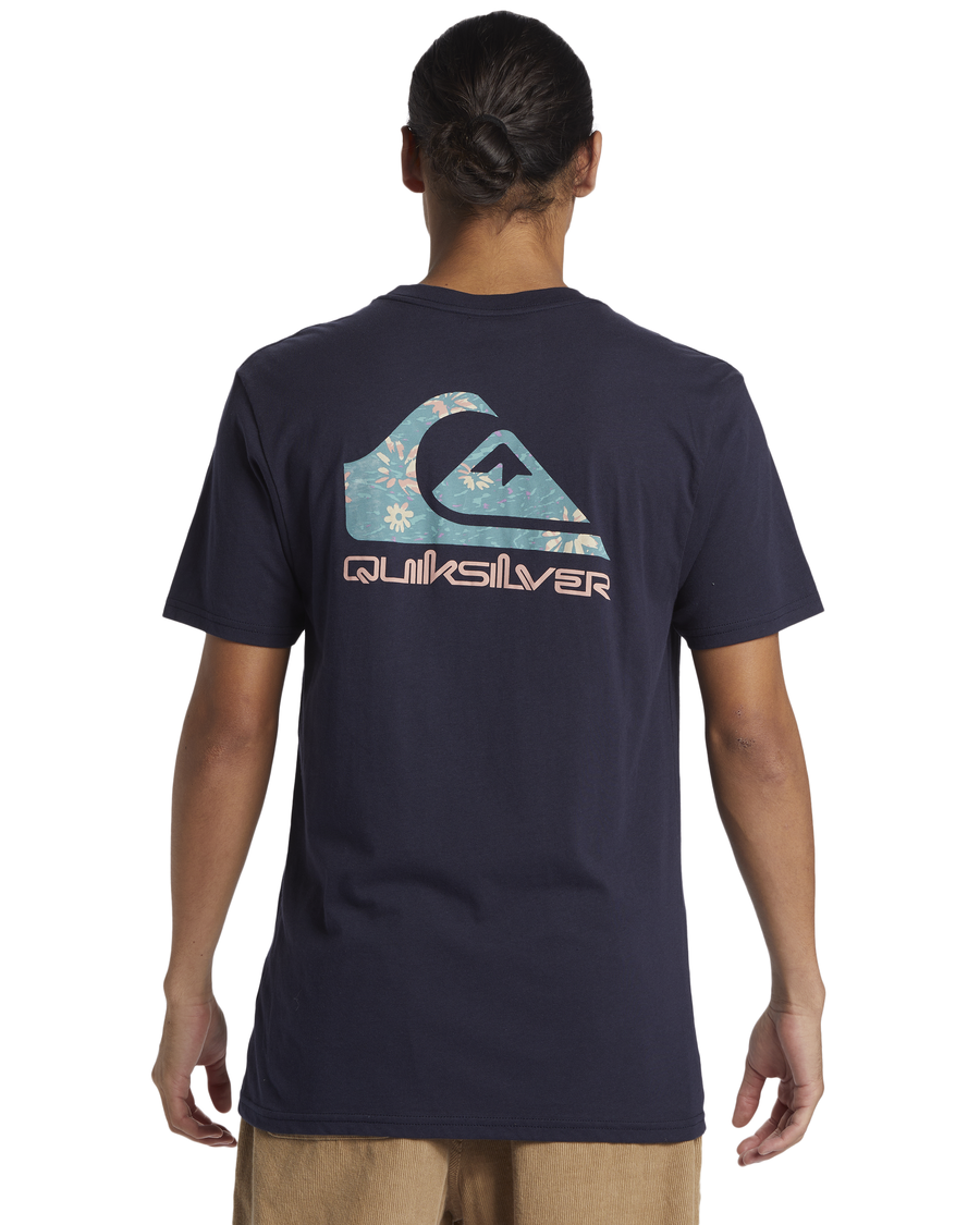 Quik Silver Funky Filler T-Shirt - Navy Blazer