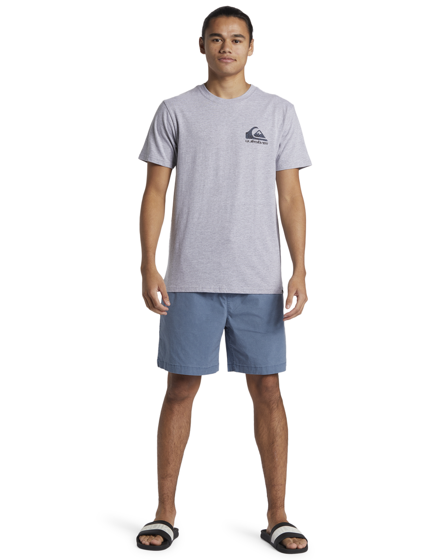 куик силвер функи филлер мајица - атлетски хеатхер