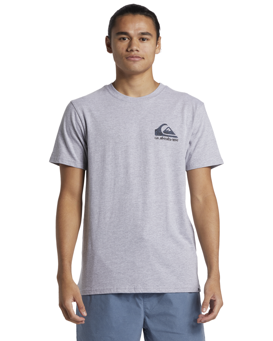 куик силвер функи филлер мајица - атлетски хеатхер