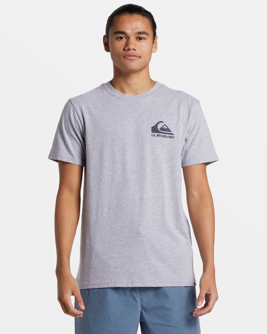 куик силвер функи филлер мајица - атлетски хеатхер