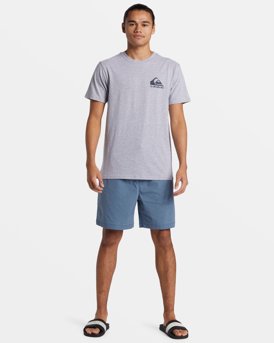 куик силвер функи филлер мајица - атлетски хеатхер