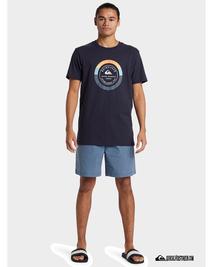 Quik Silver Insta Fill T-Shirt - Navy Blazer