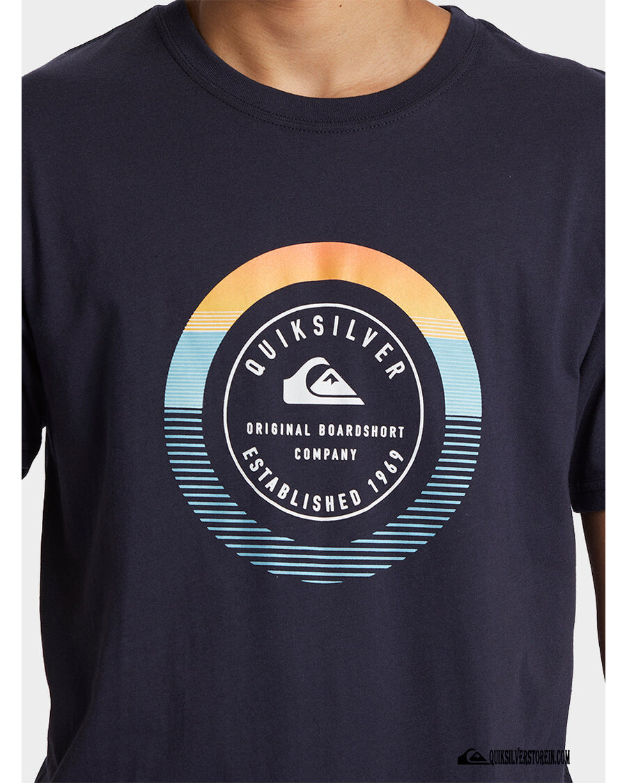 Quik Silver Insta Fill T-Shirt - Navy Blazer