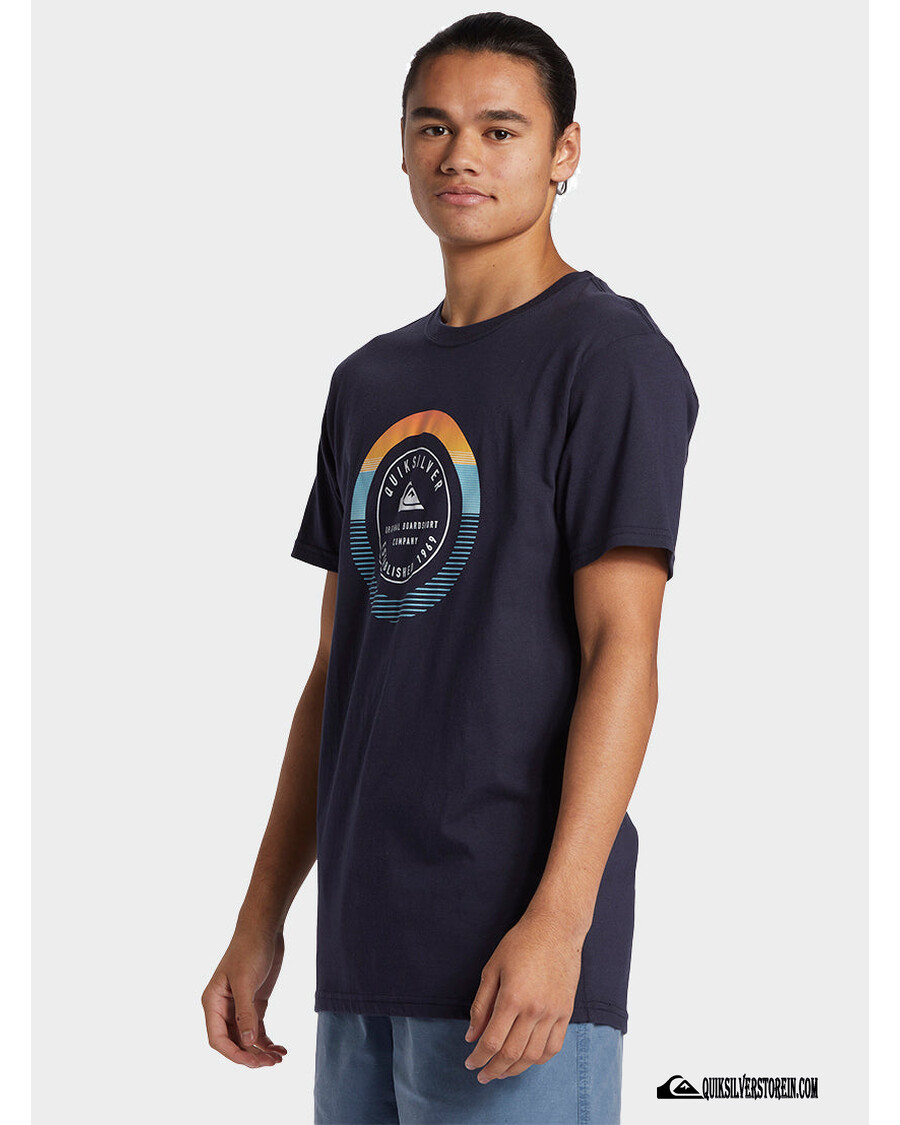 Quik Silver Insta Fill T-Shirt - Navy Blazer