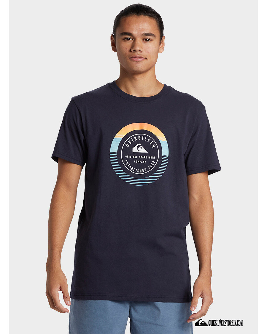 Quik Silver Insta Fill T-Shirt - Navy Blazer