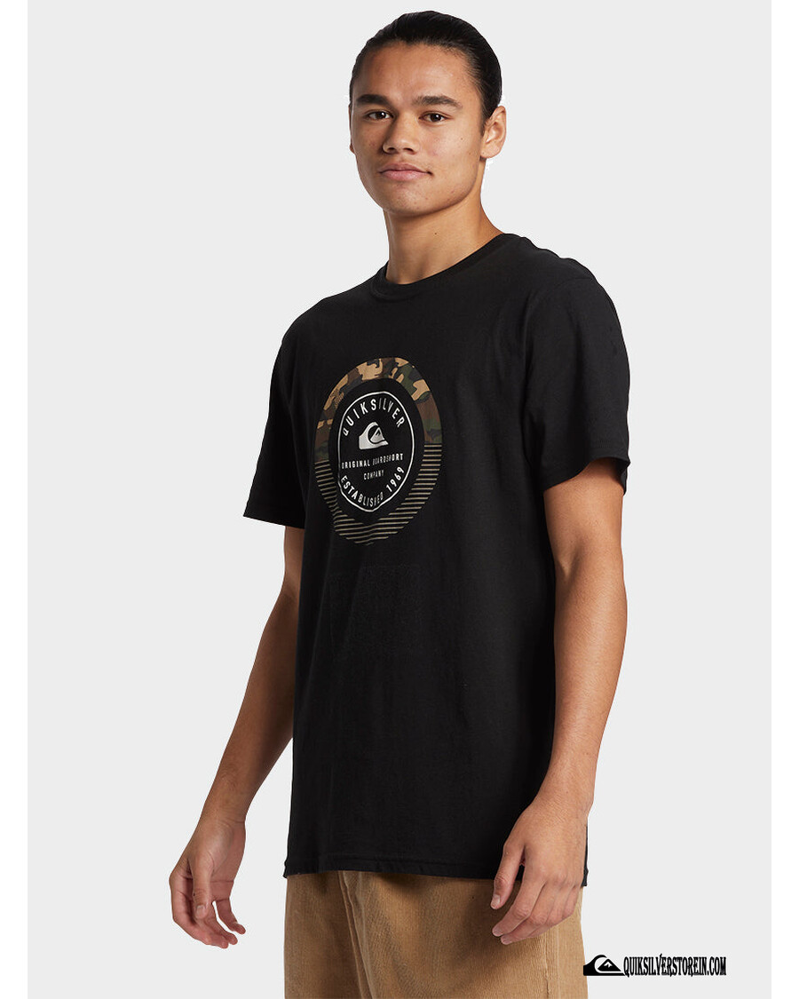 Camiseta Quik Silver Insta Fill - Preta