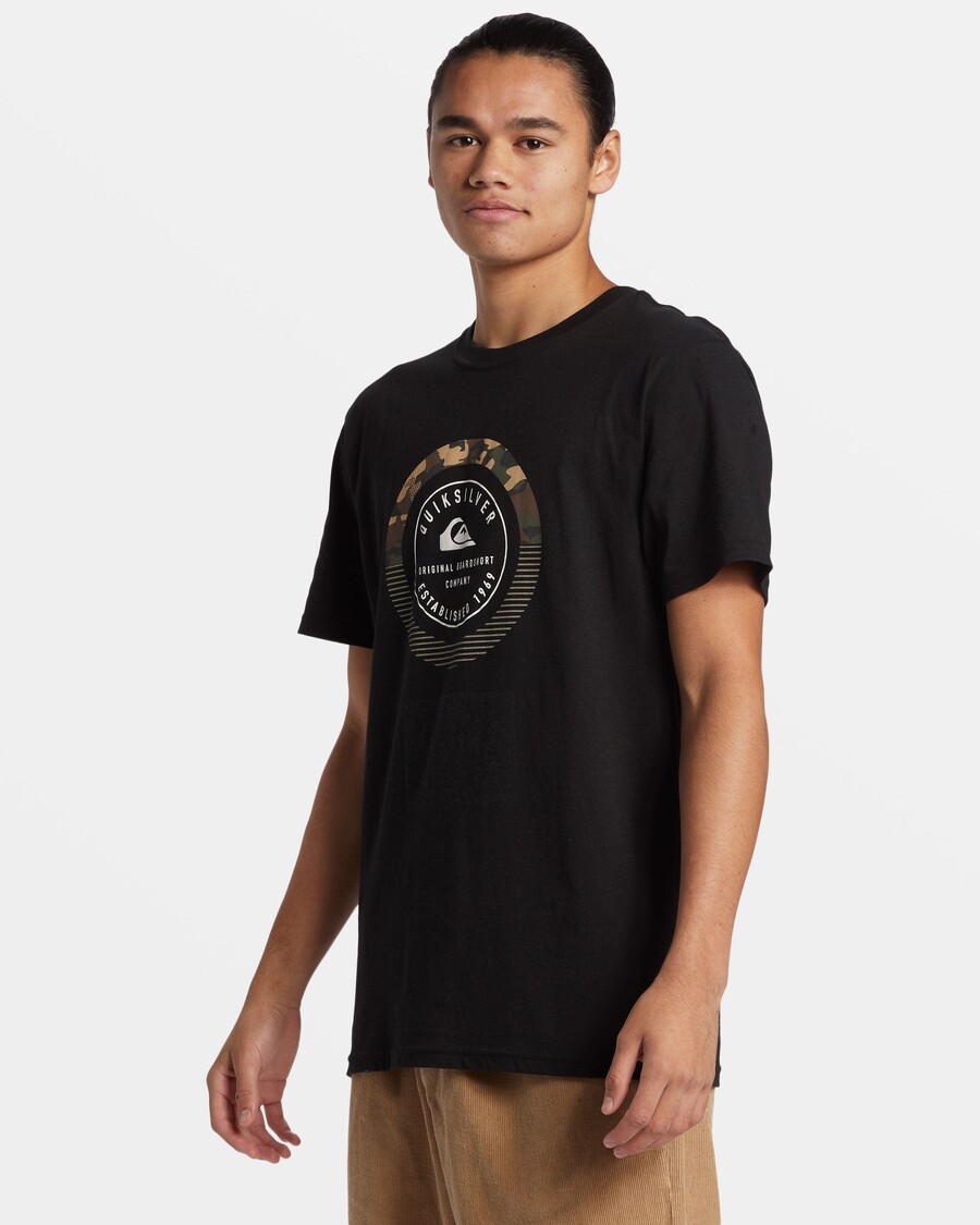 Camiseta Quik Silver Insta Fill - Preta