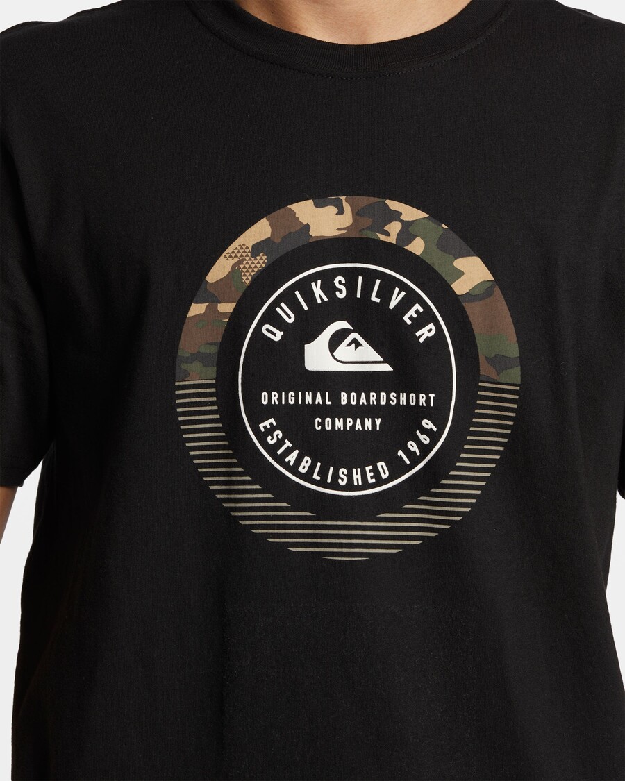 Camiseta Quik Silver Insta Fill - Preta