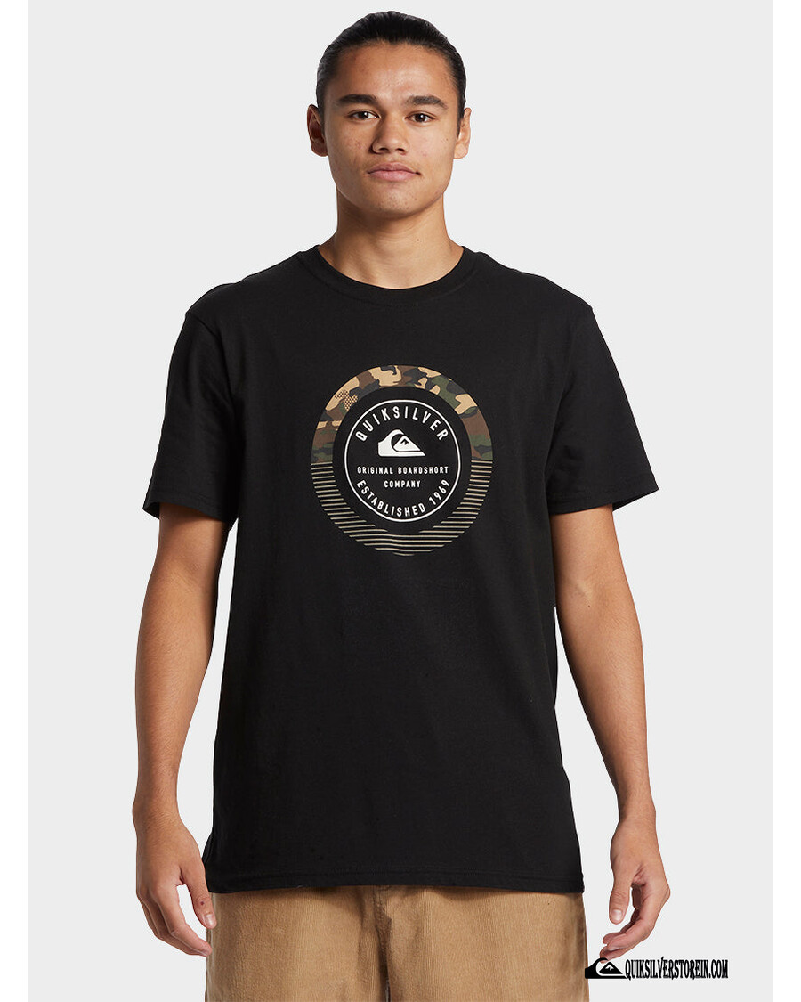 Camiseta Quik Silver Insta Fill - Preta