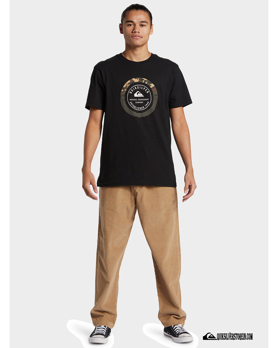 Camiseta Quik Silver Insta Fill - Preta