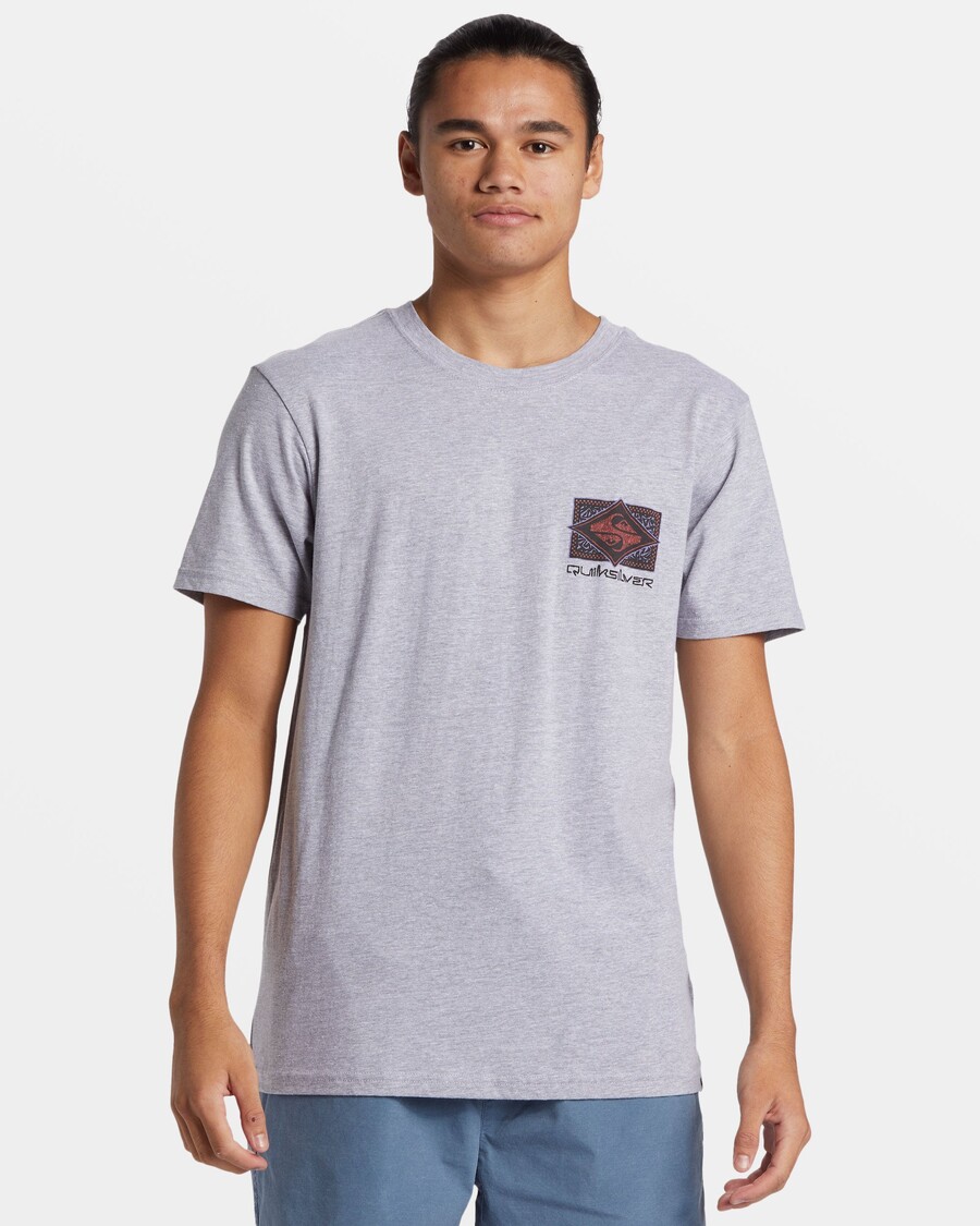 Quik Silver Black Flash Tričko - Sportovní Vřes