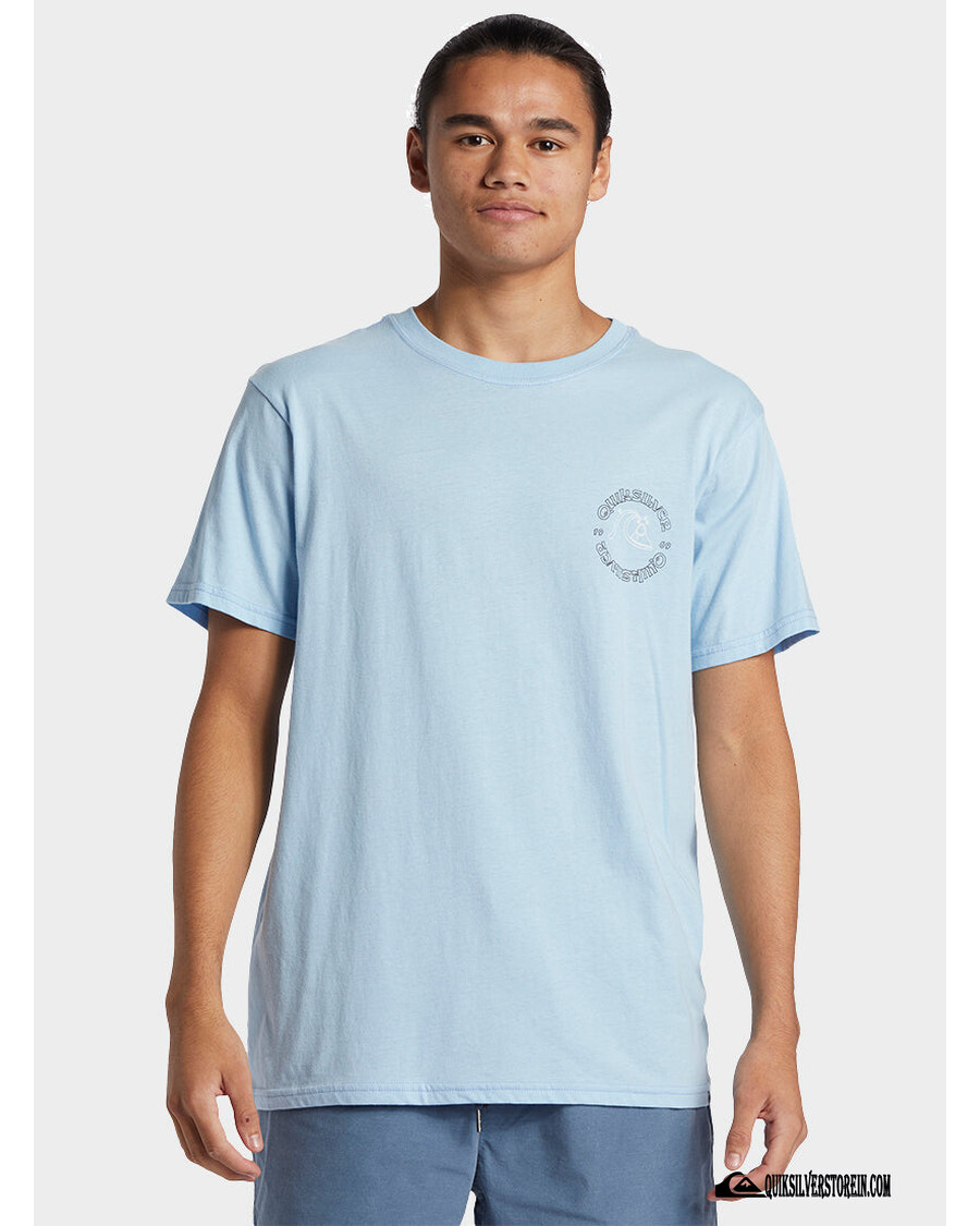 Μπλουζάκι με περίγραμμα φυσαλίδων Quik - καθαρός ουρανός