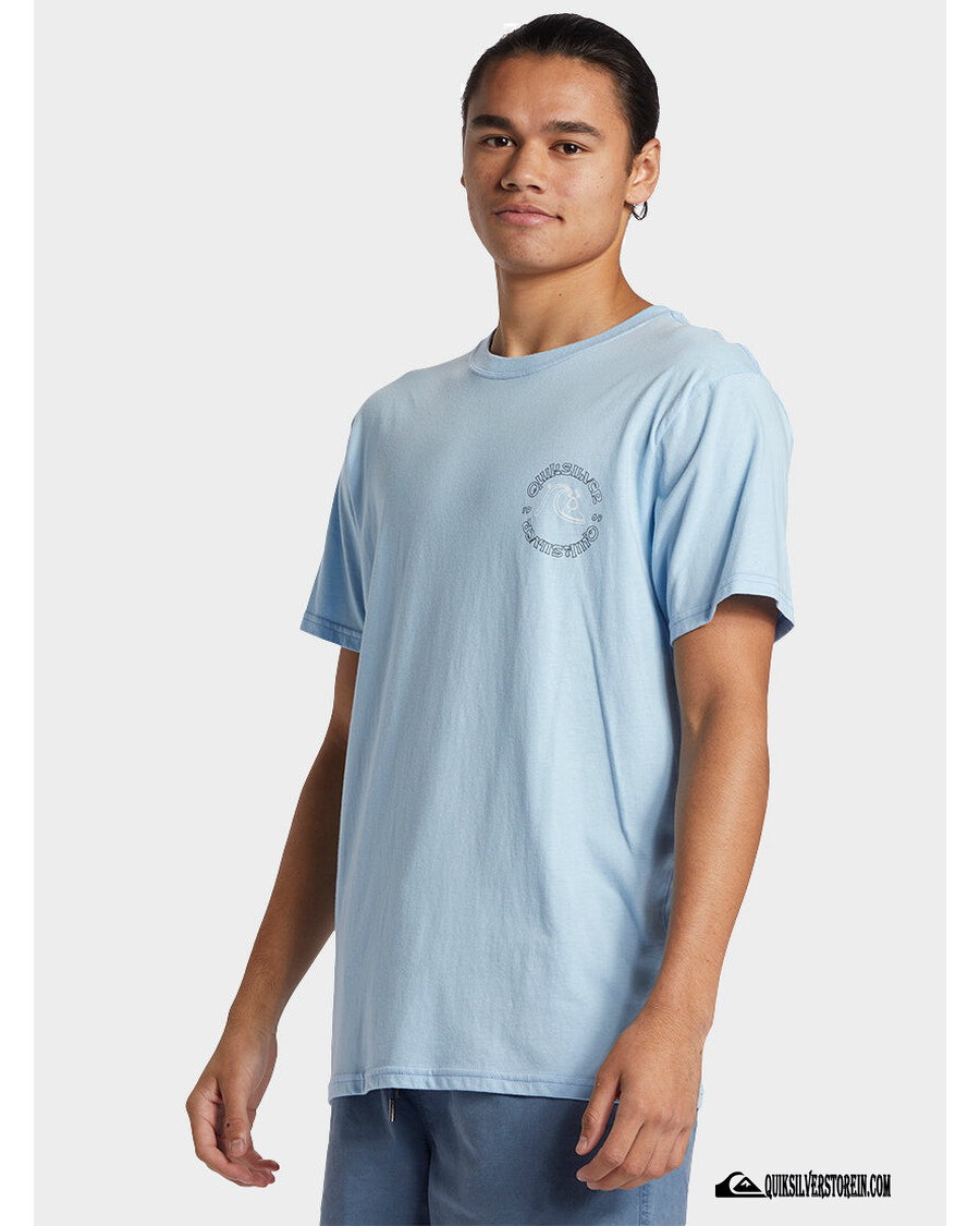 Μπλουζάκι με περίγραμμα φυσαλίδων Quik - καθαρός ουρανός