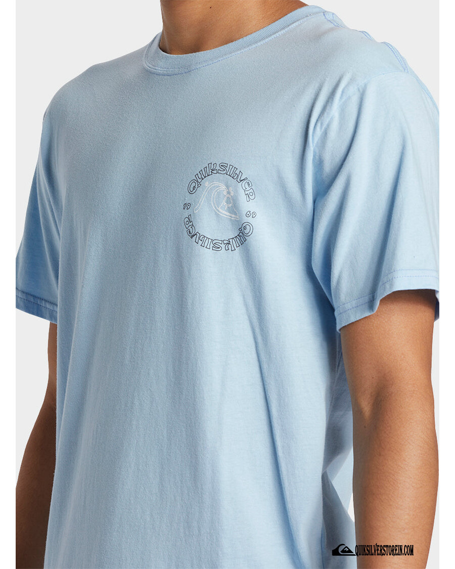 Μπλουζάκι με περίγραμμα φυσαλίδων Quik - καθαρός ουρανός