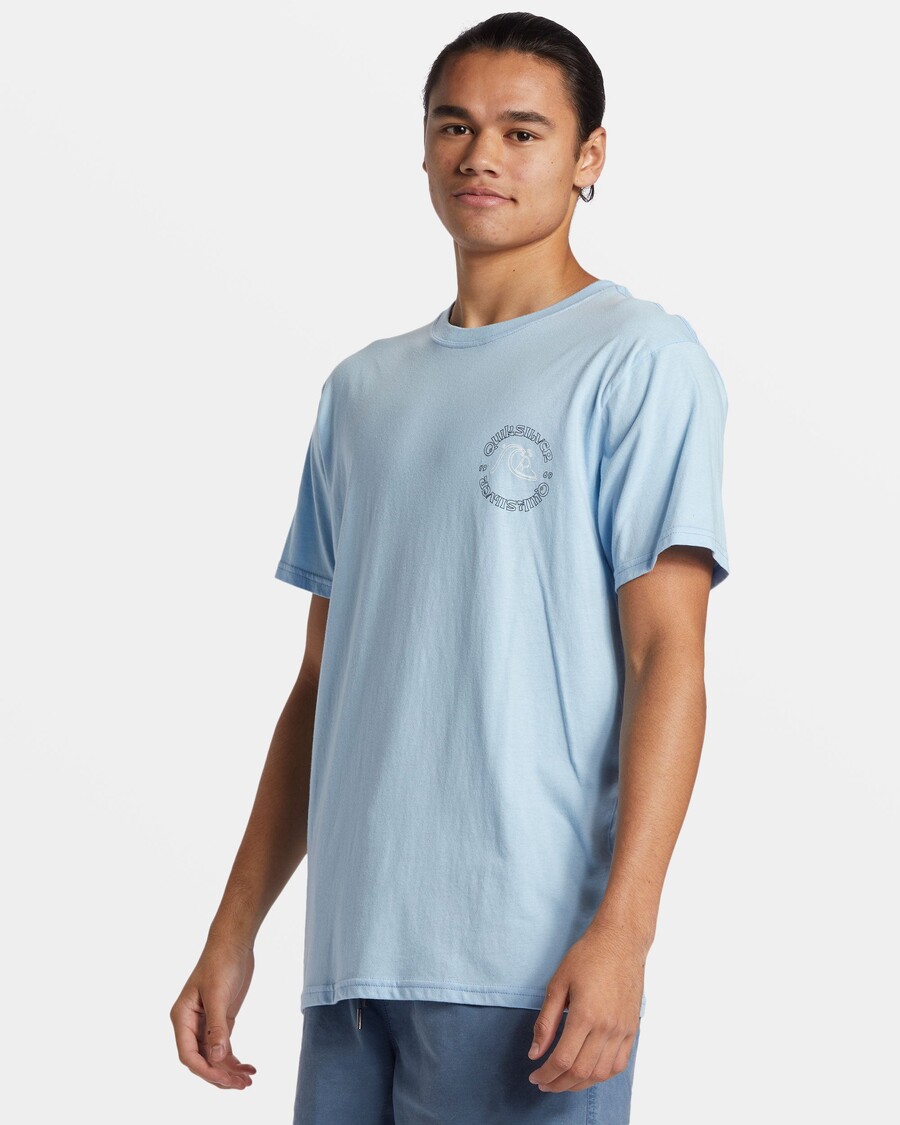 Μπλουζάκι με περίγραμμα φυσαλίδων Quik - καθαρός ουρανός