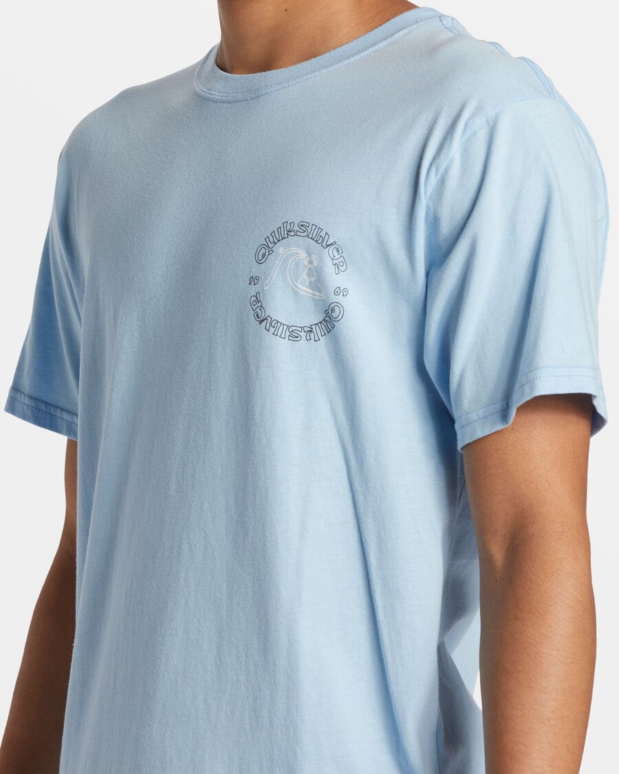 Μπλουζάκι με περίγραμμα φυσαλίδων Quik - καθαρός ουρανός