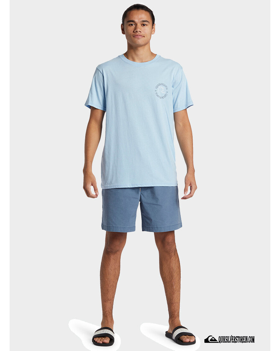 Μπλουζάκι με περίγραμμα φυσαλίδων Quik - καθαρός ουρανός