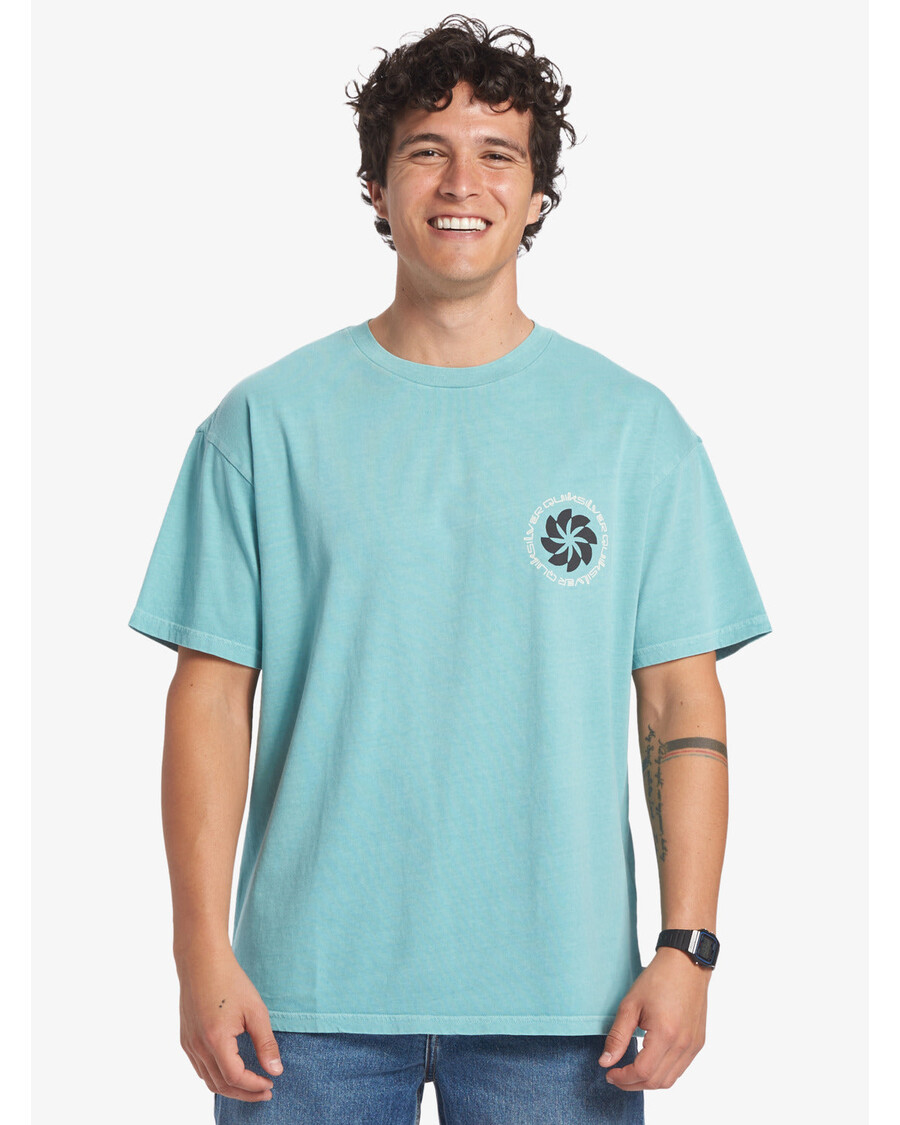 Quik Silver Tipping Sunsets T-Shirt - Reef Waters