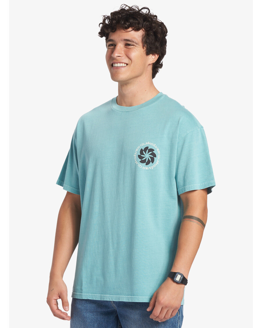 Quik Silver Tipping Sunsets T-Shirt - Reef Waters