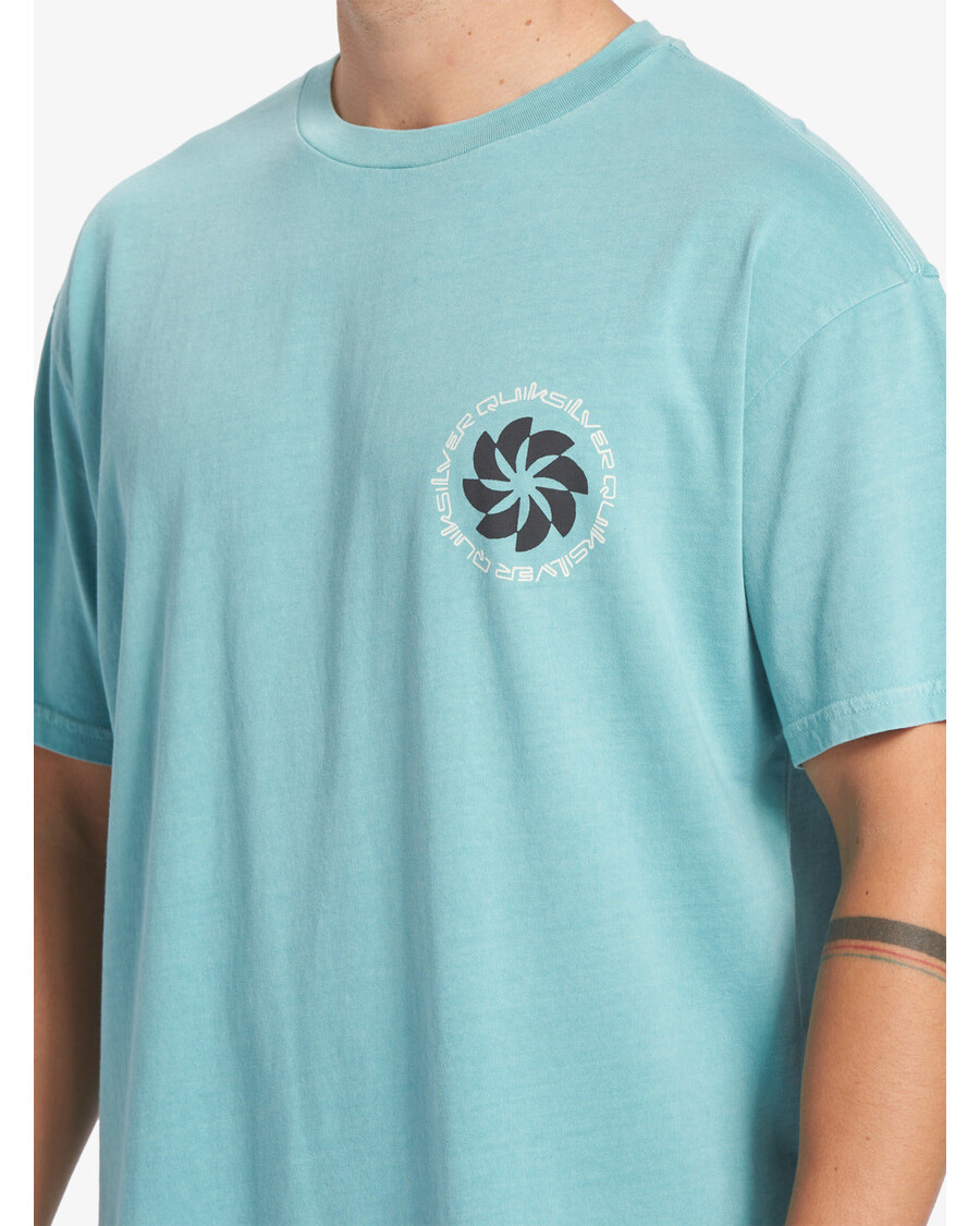 Quik Silver Tipping Sunsets T-Shirt - Reef Waters