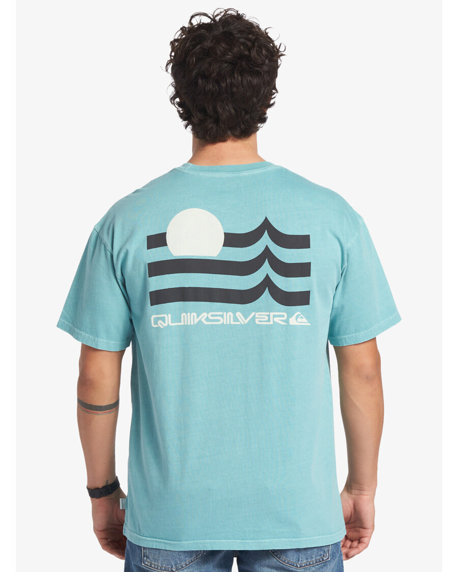 Quik Silver Tipping Sunsets T-Shirt - Reef Waters
