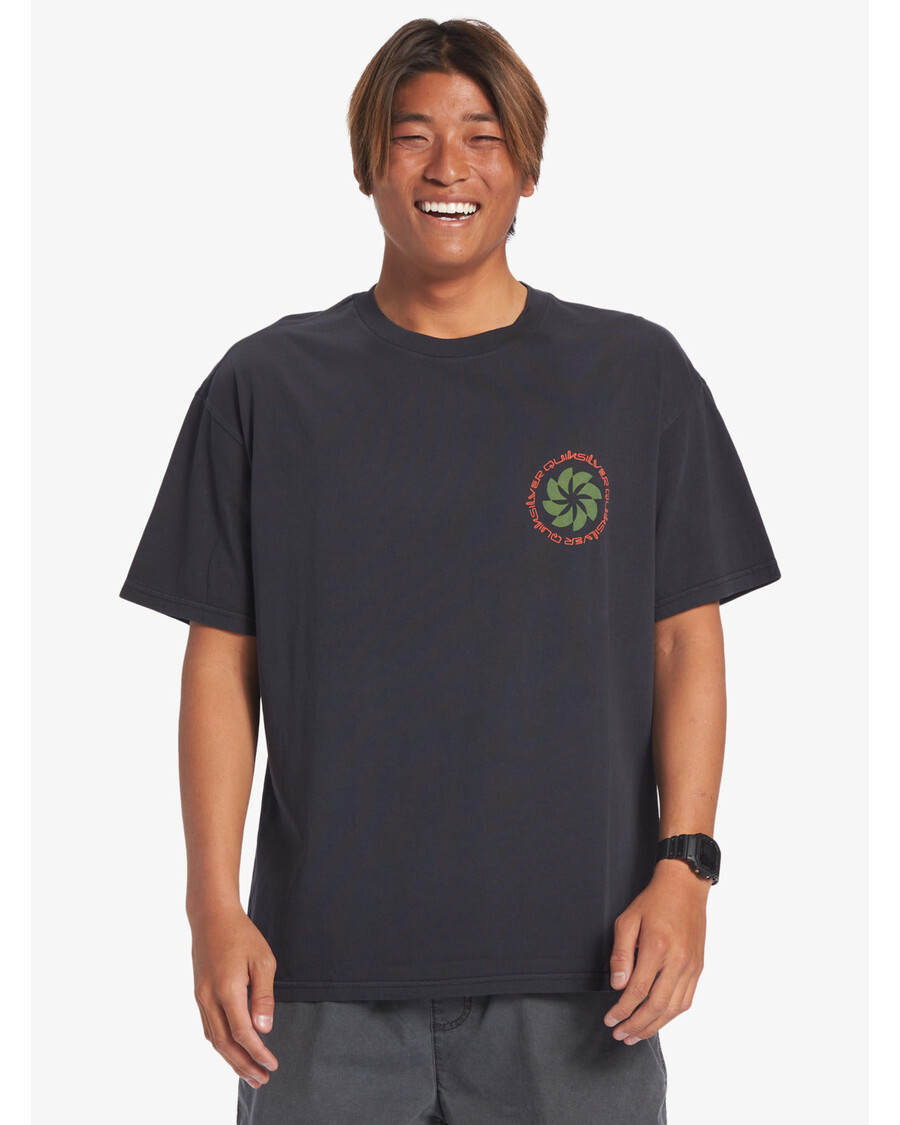 Quiksilver Tričko S Výklopným Západem Slunce - Asfalt