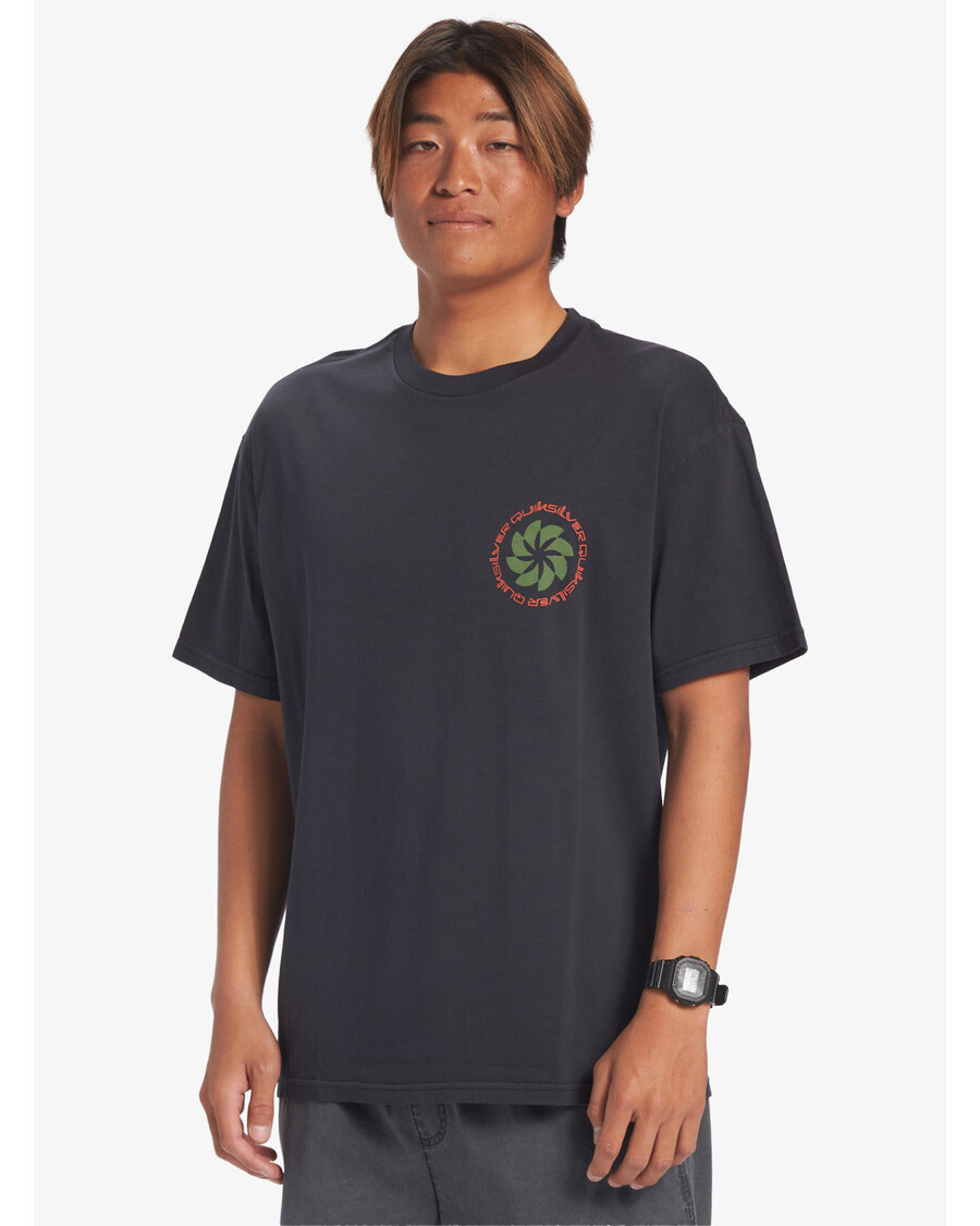 Quiksilver Tričko S Výklopným Západem Slunce - Asfalt