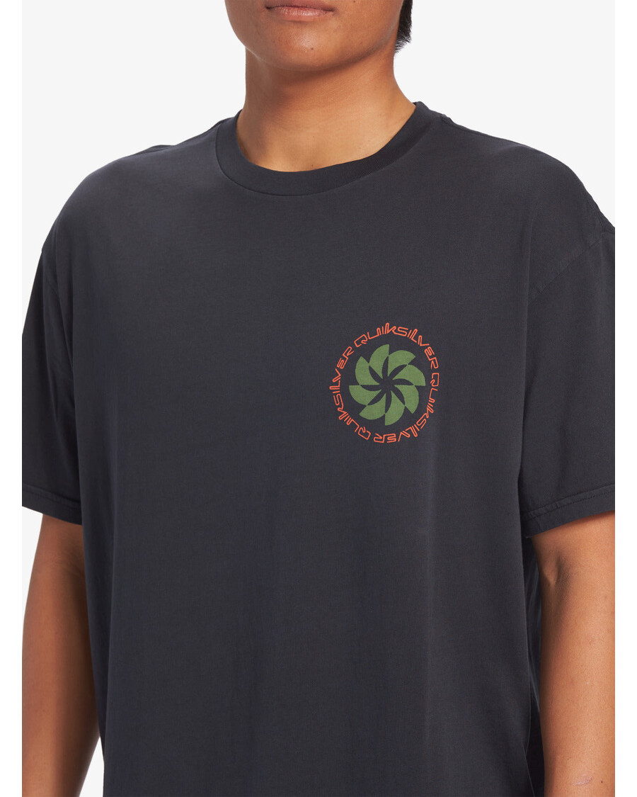 Quiksilver Tričko S Výklopným Západem Slunce - Asfalt