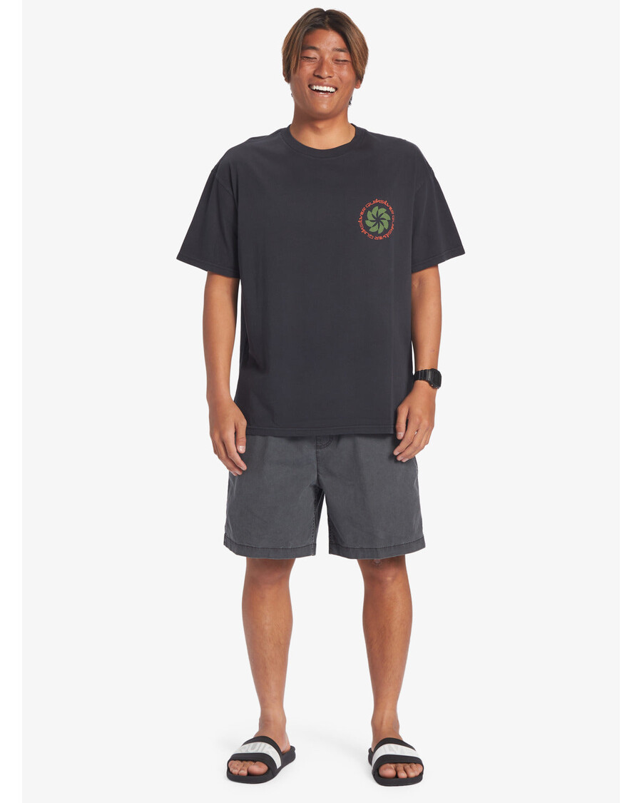 Quiksilver Tričko S Výklopným Západem Slunce - Asfalt