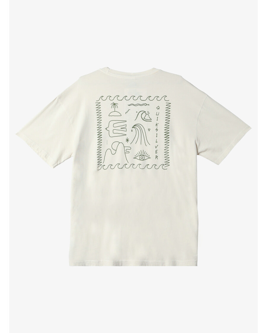 Футболка Quicksilver Bag Of Sun MND - Гардения