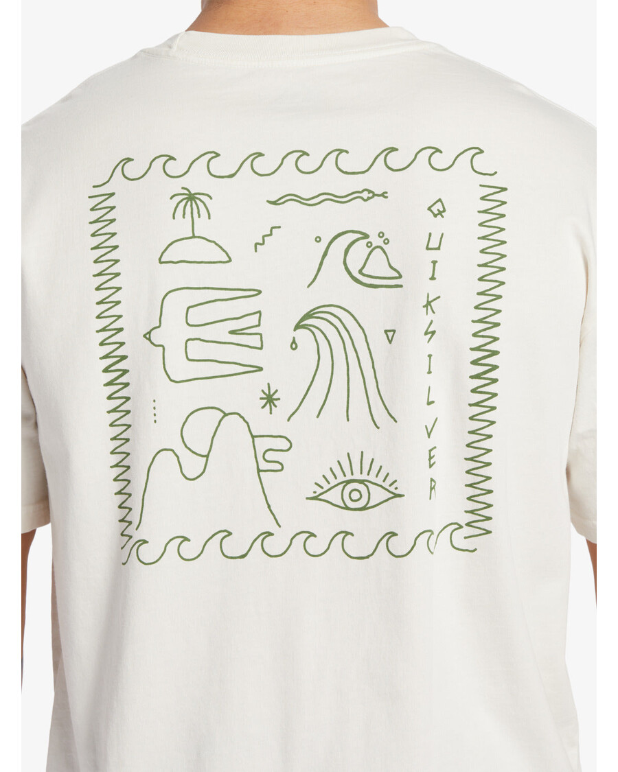 Футболка Quicksilver Bag Of Sun MND - Гардения