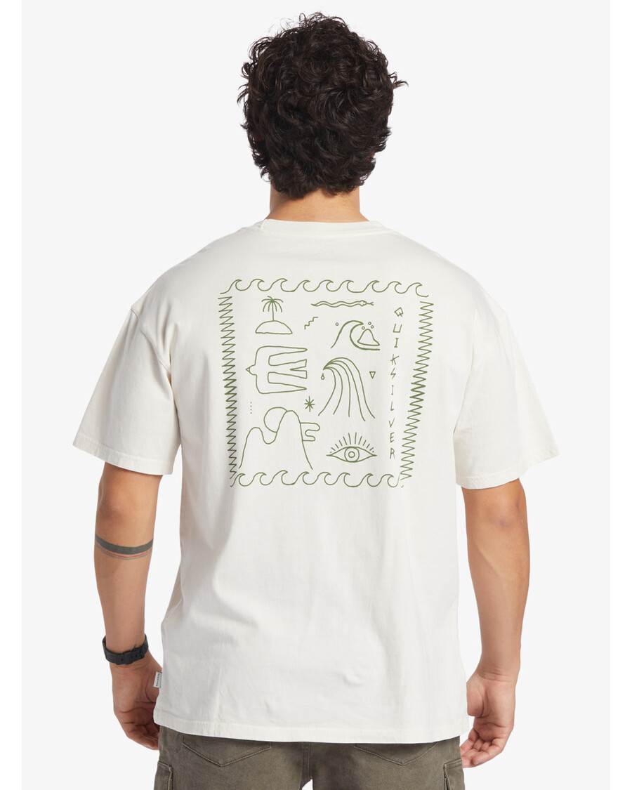 Футболка Quicksilver Bag Of Sun MND - Гардения