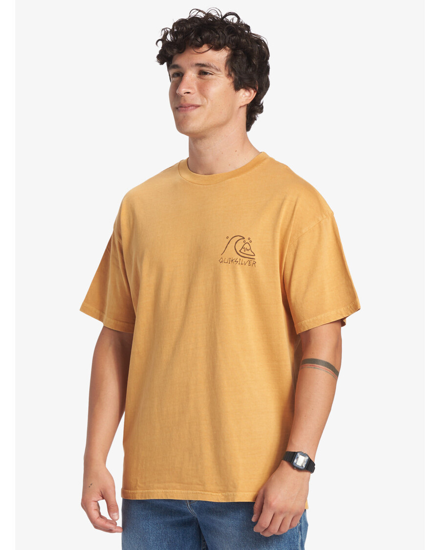 Kvikksølv Pose Med Sun Mnd T-skjorte - Sennep