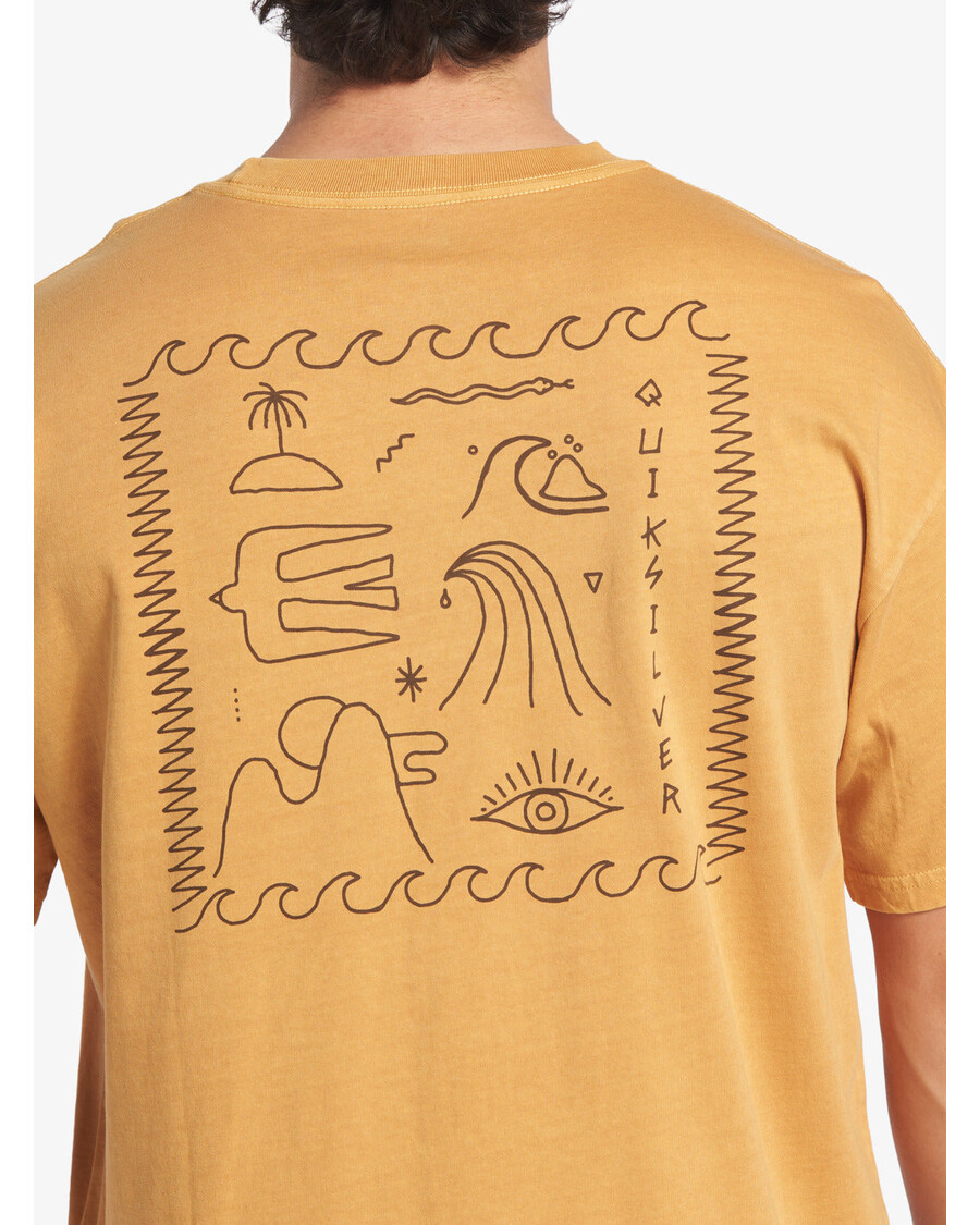 Kvikksølv Pose Med Sun Mnd T-skjorte - Sennep