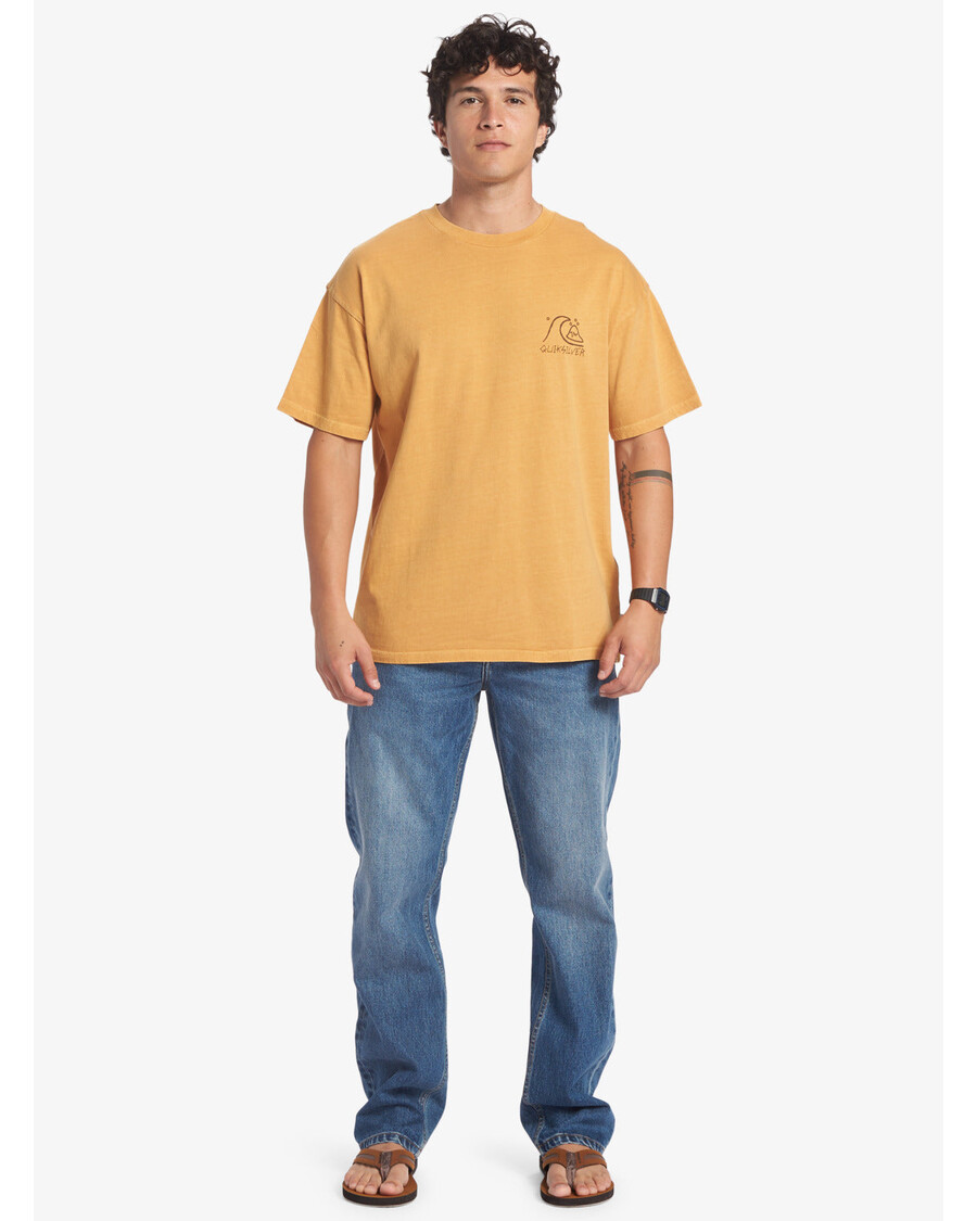 Kvikksølv Pose Med Sun Mnd T-skjorte - Sennep