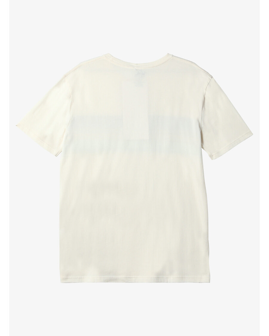 Quiksilver футболка с полосками и карманами Swell Vision — Гардения