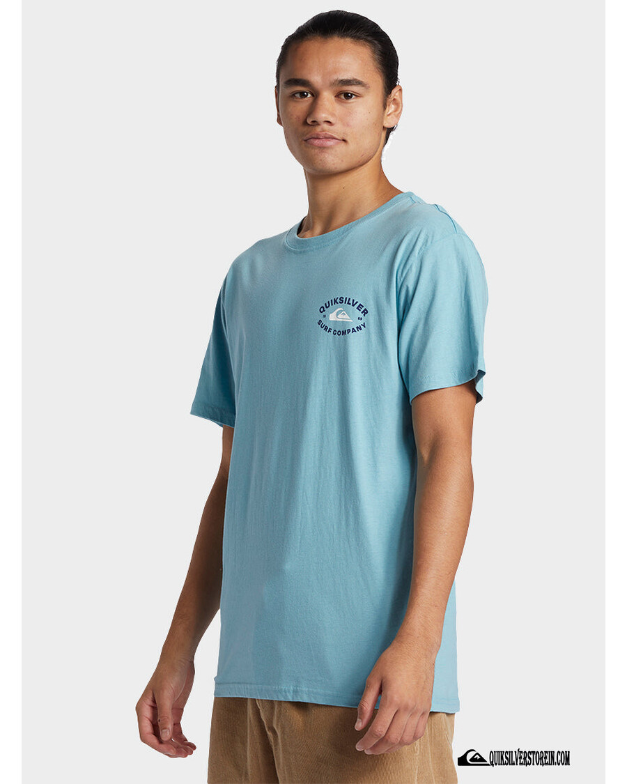 Quik Stříbrné Tričko Stay In Bounds - útesové Vody