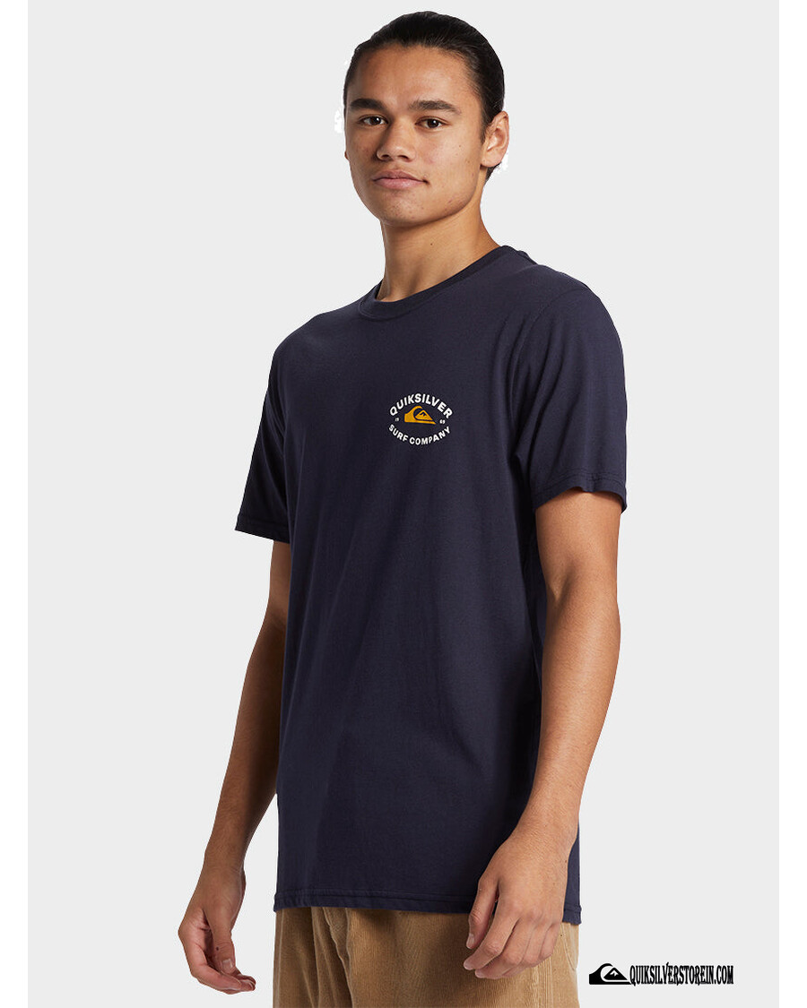 Quik Silver Stay In Bounds T-Shirt - Navy Blazer