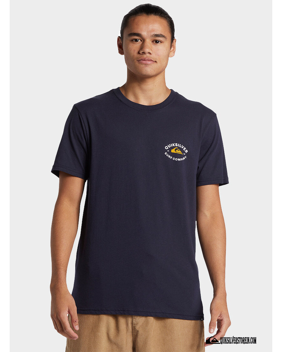Quik Silver Stay In Bounds T-Shirt - Navy Blazer