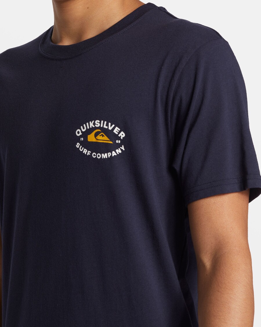 Quik Silver Stay In Bounds T-Shirt - Navy Blazer