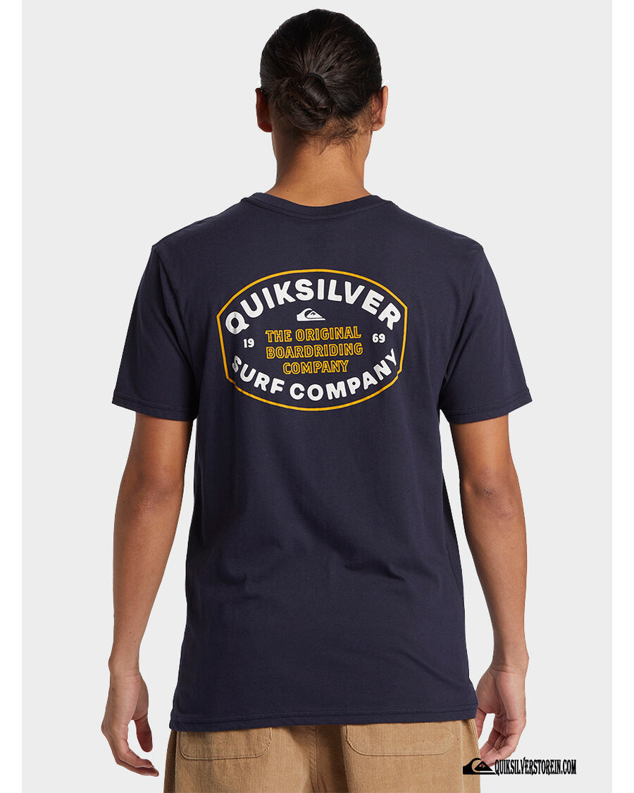 Quik Silver Stay In Bounds T-Shirt - Navy Blazer