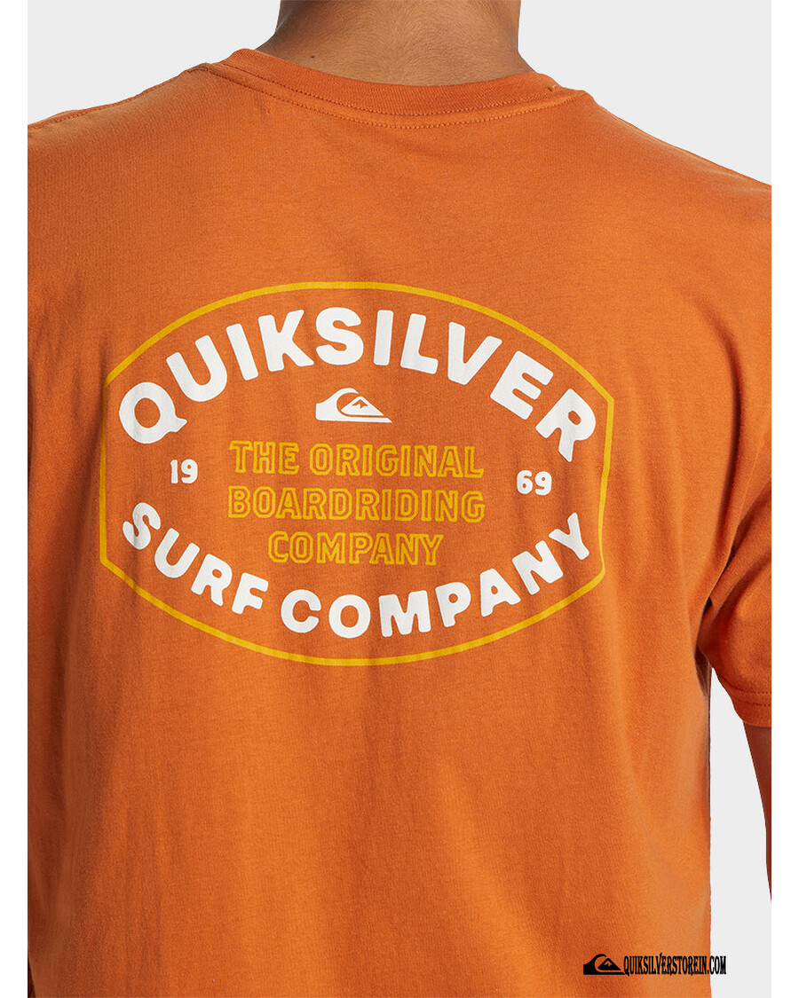 Quik Stříbrné Tričko Stay In Bounds - Mango