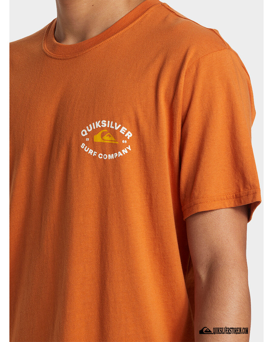 Quik Stříbrné Tričko Stay In Bounds - Mango