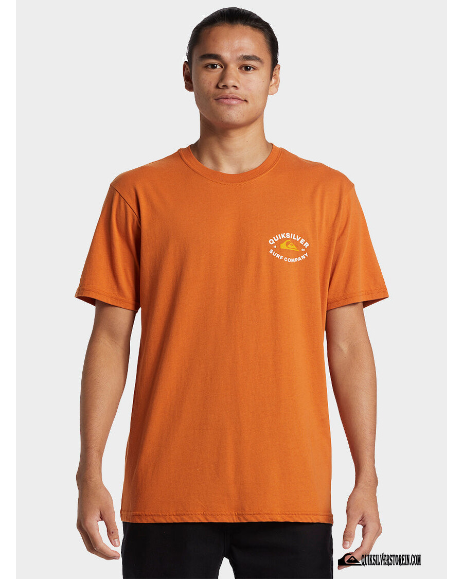 Quik Stříbrné Tričko Stay In Bounds - Mango