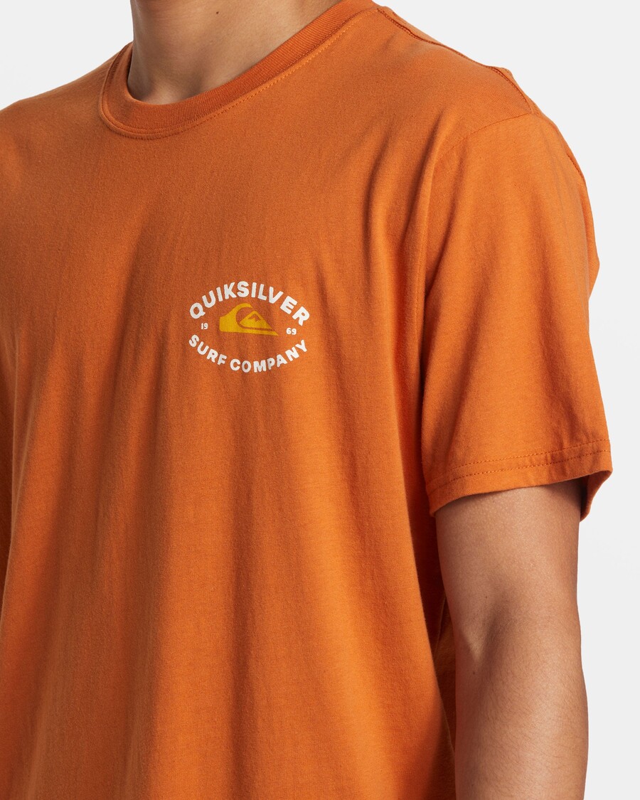 Quik Stříbrné Tričko Stay In Bounds - Mango