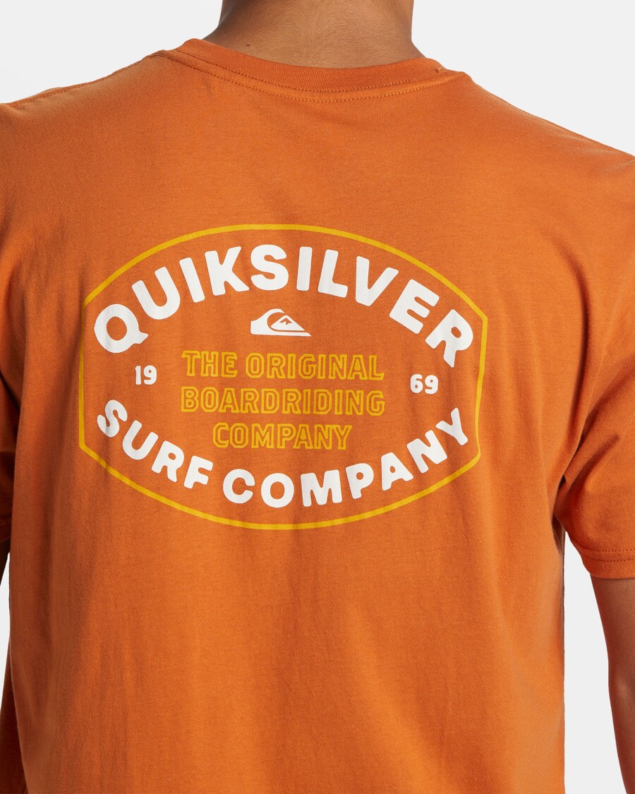 Quik Stříbrné Tričko Stay In Bounds - Mango