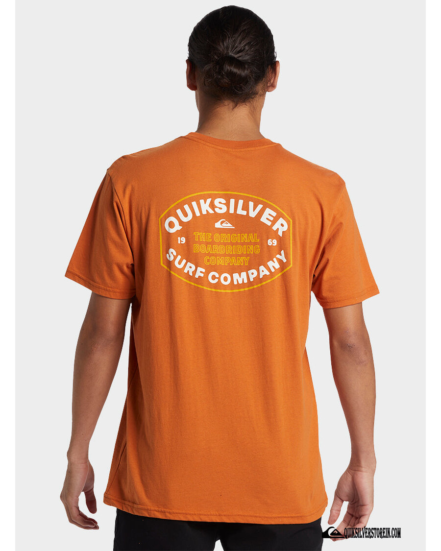 Quik Stříbrné Tričko Stay In Bounds - Mango